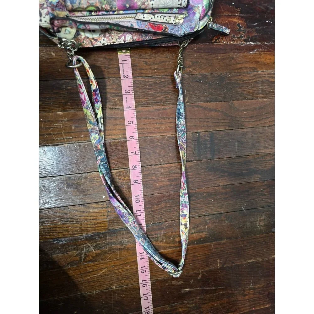 Y2K Nicole by Nicole Miller Floral Shoulder Bag Purse